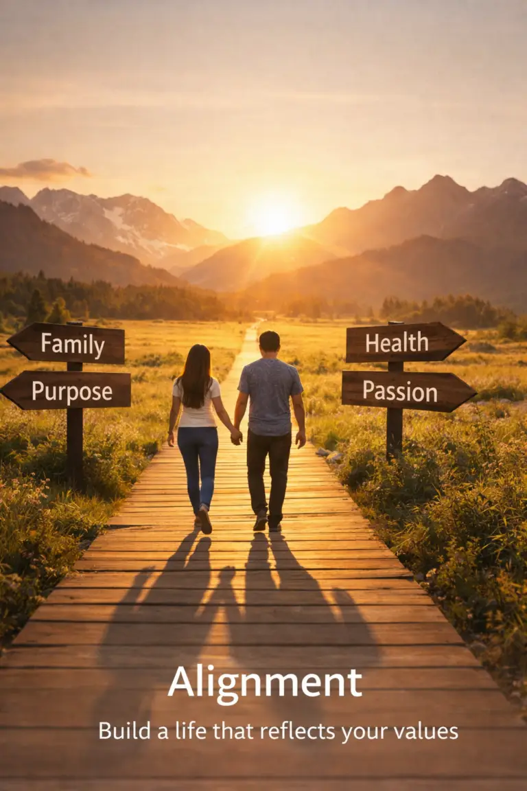 Alignment – Build a life that reflects your values