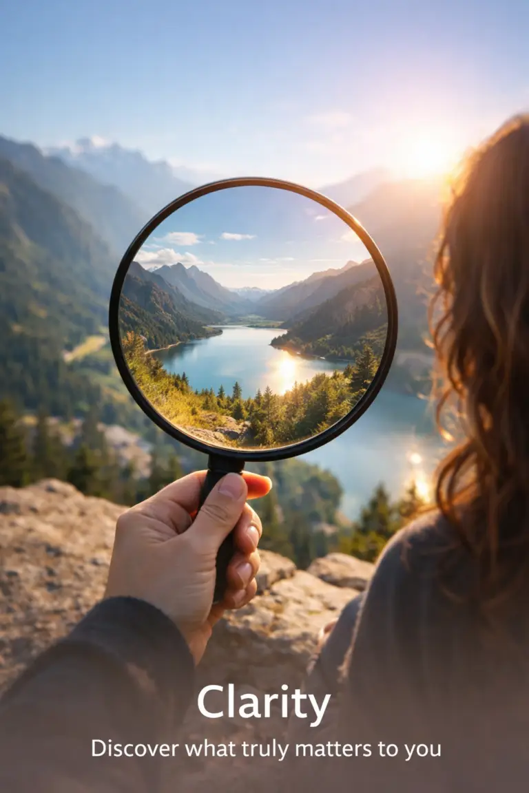Clarity – Discover what truly matters to you