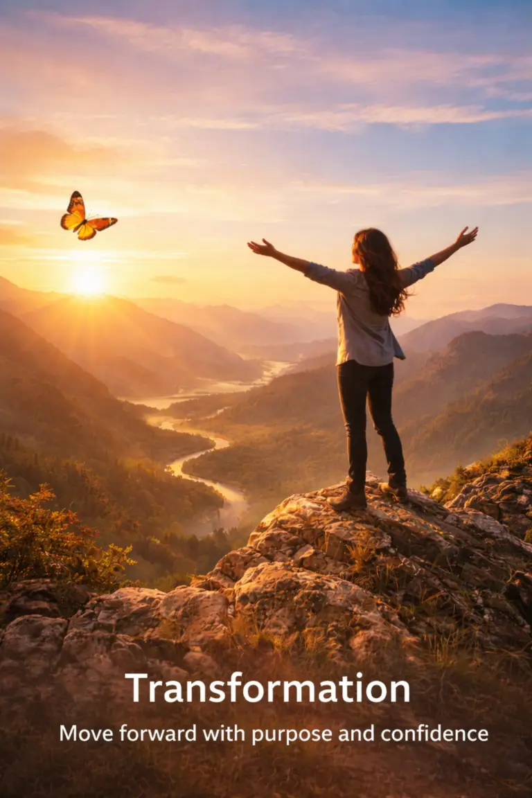Transformation – Move forward with purpose and confidence